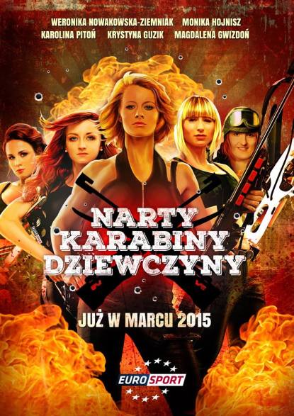 narty karabiny